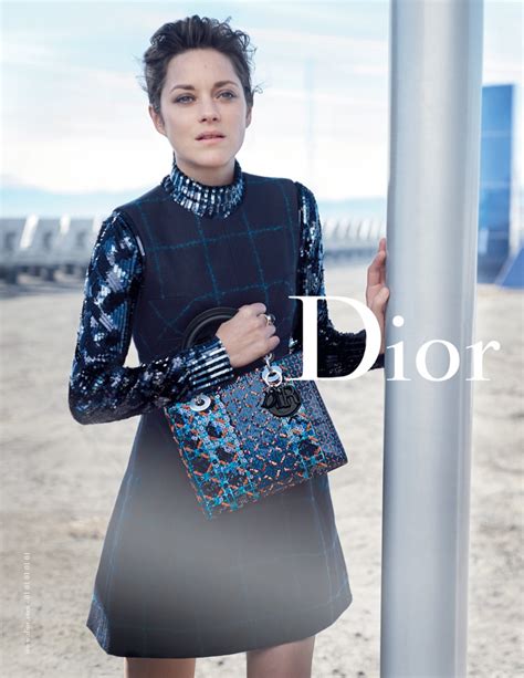 Marion Cotillard Lady Dior Handbags Fall 2015 Ad Campaign